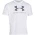 Under Armour Men's Sportstyle Logo T-Shirt - White/Blue - L
