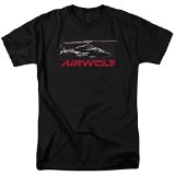 Airwolf Men's Grid T-shirt XXX-Large Black