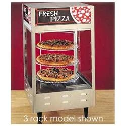 Nemco 64504 Rotating 4-Tiered Pizza Merchandiser 12 Racks 120V