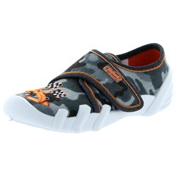 Befado Boys Justin Velcro Slippers - Made In Europe