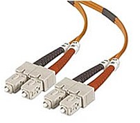 Belkin A2f40277-02m 6.6 Feet Fiber Optic Patch Cable - 50/125 Micron - 2 X Sc Multi-mode Male/male
