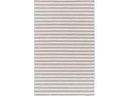 2' X 3' Lakeshore Divisions Colonial Gray And Ivory White Area Throw Rug