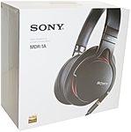 Sony Mdr-1a/b Over-the Head Headphones With Mic - Black