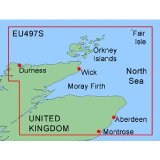 Garmin Bluechart XEU497S Orkneys & Moray Firth - Micro SD