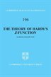 The Theory Of Hardys <em>z</em>-function