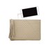 Mighty Purse Smartphone Charging Geo Clutch - Cream By Mighty Purse