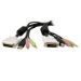 6' 4-in-1 KVM Switch Cable