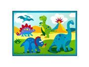 Wildkin Play Rug, Childrens 39 X 58 Inch Rug, Durable, Vibrant Colors That Will Last, Perfect For Nurseries, Playrooms, And Classrooms, Ages 3 , Olive Kids Desi