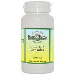 Alternative Health & Herbs Remedies Chlorella Capsules, 120-Count Bottle