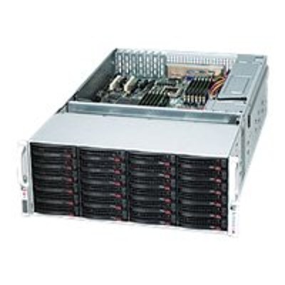 Super Micro Cse-847e16-r1400lpb Supermicro Sc847 E16-r1400lpb - Rack-mountable - 4u - Extended Atx - Sata/sas - Hot-swap - Power Supply - Redundant 1400 Watt -
