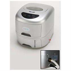 Whynter T-1A SNO Portable Ice Maker Titanium Edition with Water Connection