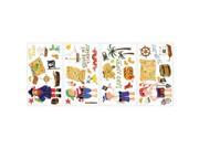 Roommates Rmk1195scs Treasure Hunt Peel & Stick Applique