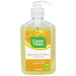 Nature's AntiBac Liquid Hand Soap Vanilla CleanWell 12 oz Liquid