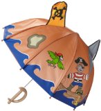 Kidorable Little Boys' Pirate Umbrella, Brown, One Size