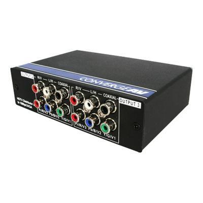 Startech.com St123hda 3 Port Component Video Splitter With Digital Audio - Distribution Amplifier