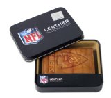 NFL Kansas City Chiefs Embossed Genuine Leather Trifold Wallet