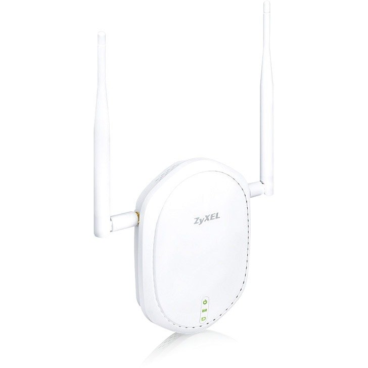 ZyXEL NWA1100-NH IEEE 802.11n 300 Mbit/s Wireless Access Point - ISM Band - 2 x Antenna(s) - 2 x External Antenna(s) - MIMO Technology - 1 x Network (RJ-45) - PoE Ports - Desktop, Wall Mountable