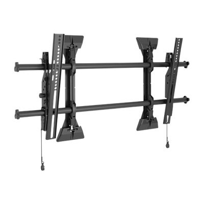 Chief Xtm1u-g X-large Fusion Xtm1u-g Micro-adjustable Tilt Wall Mount - Mounting Kit For Lcd Display - Black - Screen Size: 55-82 - Wall-mountable