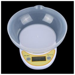 Portable LCD Display Digital Electronic Kitchen Scale 1g/ 0.1g Food Parcel Weighing Balance with Bowl