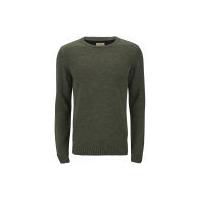 Suit Men's Kalle Crew Neck Knitted Jumper - Khaki