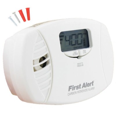First Alert Co410 Battery Operated Carbon Monoxide Alarm With Backlit Digital Display