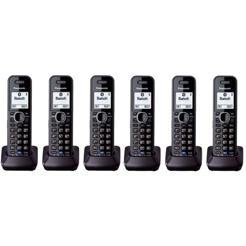 Panasonic KX-TGA950B New DECT 6.0 Plus 2 Line 1.9GHz Extra Handset Amd Charger ( 6 Pack )