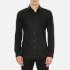 HUGO Men's C-Jenno Long Sleeve Shirt - Black - 16.5 Inches