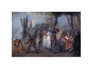Posterazzi Sal261294 Satire On Physicians 1710 Jean-antoine Watteau 1684-1721 French Oil On Wood Pushkin Museum Of Fine Arts Moscow Poster Print - 18 X 24 In.