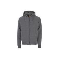 Ringspun Men's Greylock Zip Through Hoody - Grey Marl