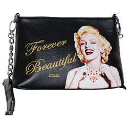 Marilyn Monroe Forever Beautiful Handbag - Hollywood Star clutch Or Purse