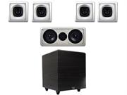 AS6S 1500W 5.1 Surround Sound System w/4-4 Speakers/Center Channel & 10 Sub