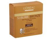 L'oreal Paris Sublime Bronze Self-tanning Body Towelettes, 6 Count