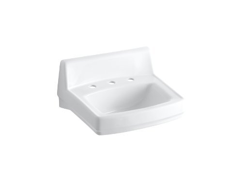 KOHLER K-2030-0 Greenwich Wall-Mount Lavatory, White