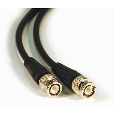 C2g 40029 25ft 75 Ohm Bnc Cable - Video Cable - Bnc (m) To Bnc (m) - 25 Ft - Double Shielded Coaxial - Black