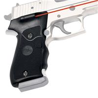 Crimson Trace Rubber Overmold Red Lasergrip Set with Dual Side Activation for the Sig Sauer P220 Ser