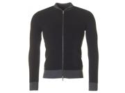 Zip Through Knitted Bomber