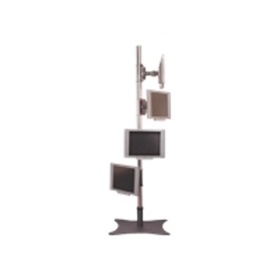 Premier Mounts Psp-60 Psp-60 - Stand For Lcd / Plasma Panel - Black  Chrome - Floor-standing
