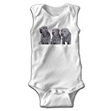 Address Verb Shar Pei Dogs Baby Sleeveless Bodysuits Unisex Cute Lap Shoulder Onesies