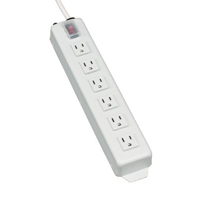 Tripplite Tlm615nc Power Strip 120v 5-15r 6 Outlet Metal 15' Cord 5-15p - Power Strip - 15 A - Ac 120 V - Input: Nema 5-15 - Output Connectors: 6 (nema 5-15) -