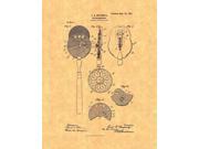 Ophthalmoscope Patent Art Print