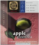 Yamamotoyama Apple Green Tea Pyramid Bag,  10 Count