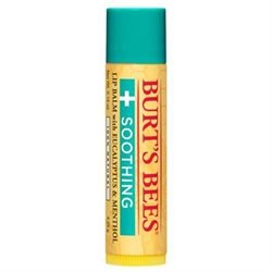 Soothing Lip Balm with Eucalyptus in Blister Box Burt's Bees 0.15 oz Lip Balm