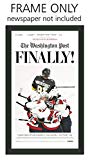 Washington Post - Washington Capitals Newspaper Frame