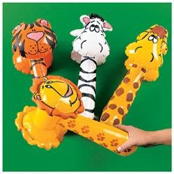 Inflatable Zoo Animal Hammers (1 dz)