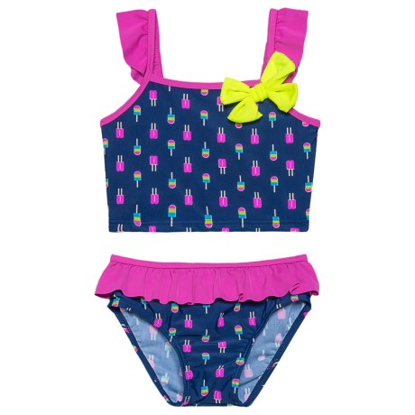 Neon Popsicles Bikini Set - Upf 50 (for Toddler Girls)