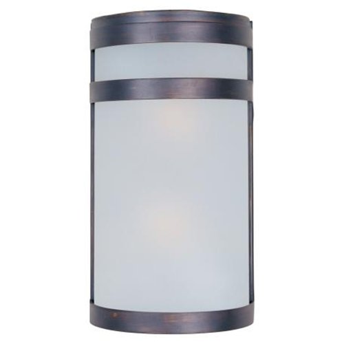 Arc Outdoor Wall Lantern in Oil Rubbed Bronze