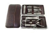 New Smile 12 Pcs Nail Care Personal Manicure & Pedicure Set, Travel & Grooming Kit