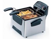 Presto Profry 05466 Dual Basket Deep Fryer - 3 Quart Oil