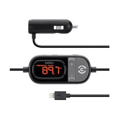 Belkin F8j055tt Tunecast Auto Live - Fm Transmitter - For Apple Ipad Mini  Ipad With Retina Display  Iphone 5  Ipod Nano (7g)  Ipod Touch (5g)