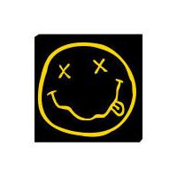 Nirvana Smiley - 40 x 40cm Value Canvas